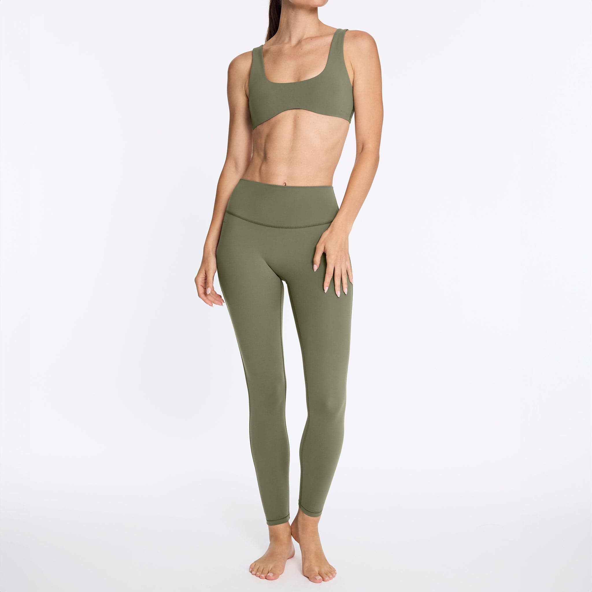 Wave Wirefree Bra Olive - Image 10