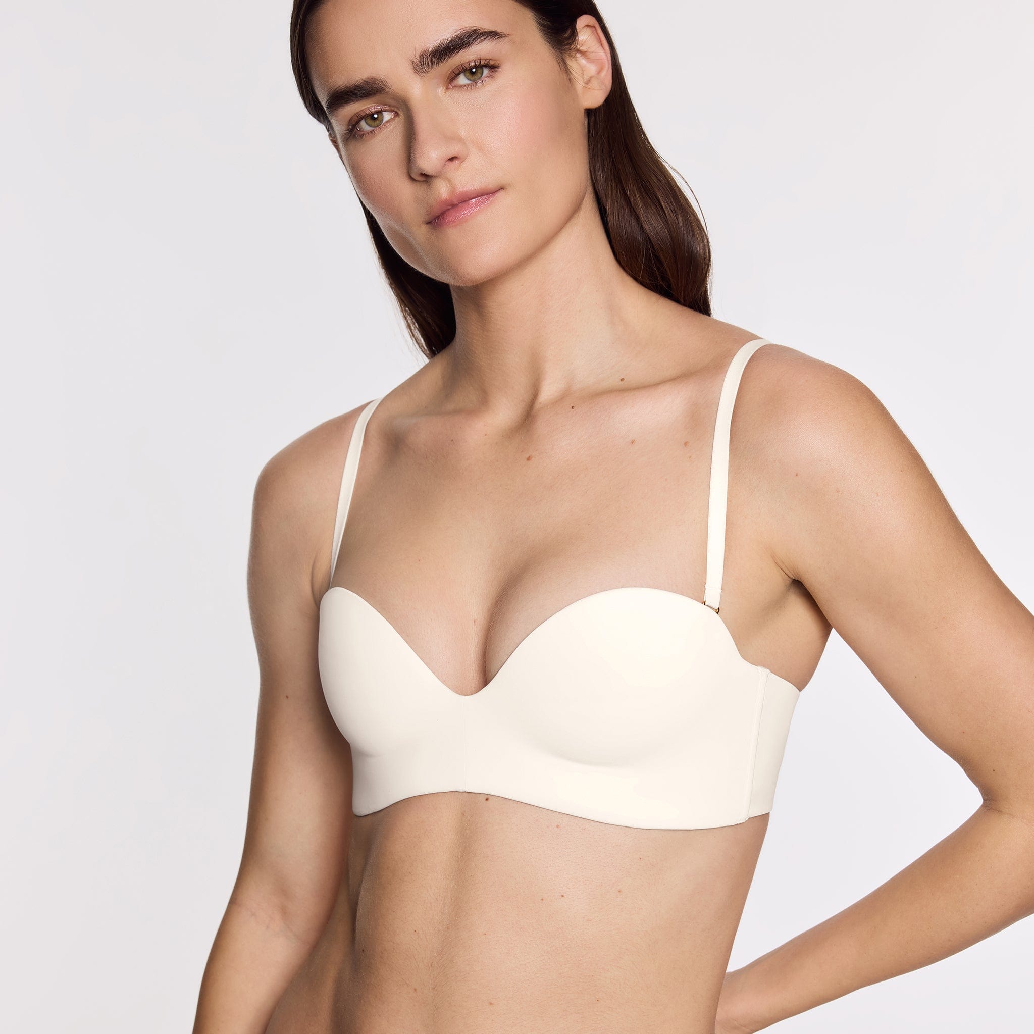 Boost Lift Up Strapless Bra Ecru - Image 10