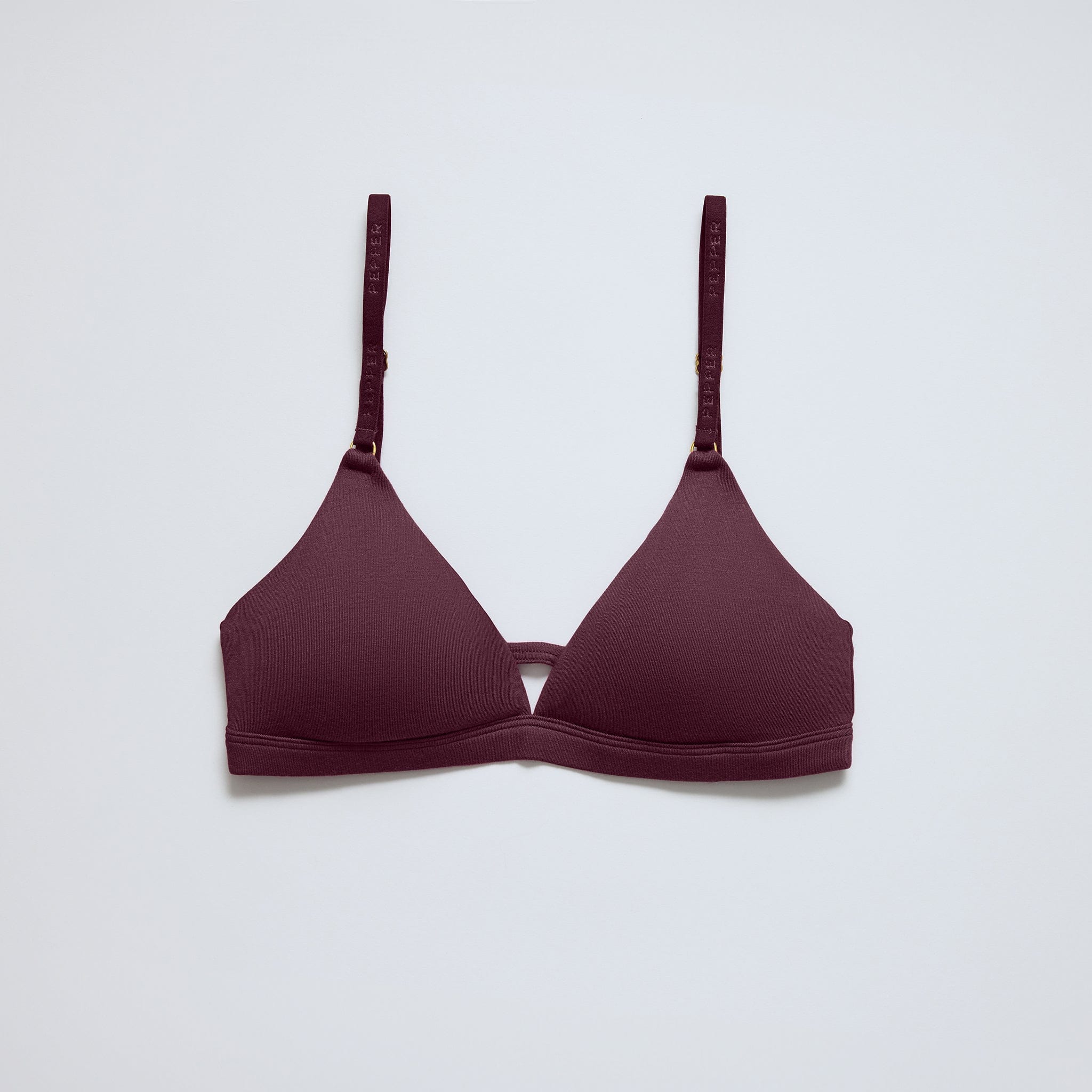 Supima® Cotton Wirefree Bra Fig - Image 8