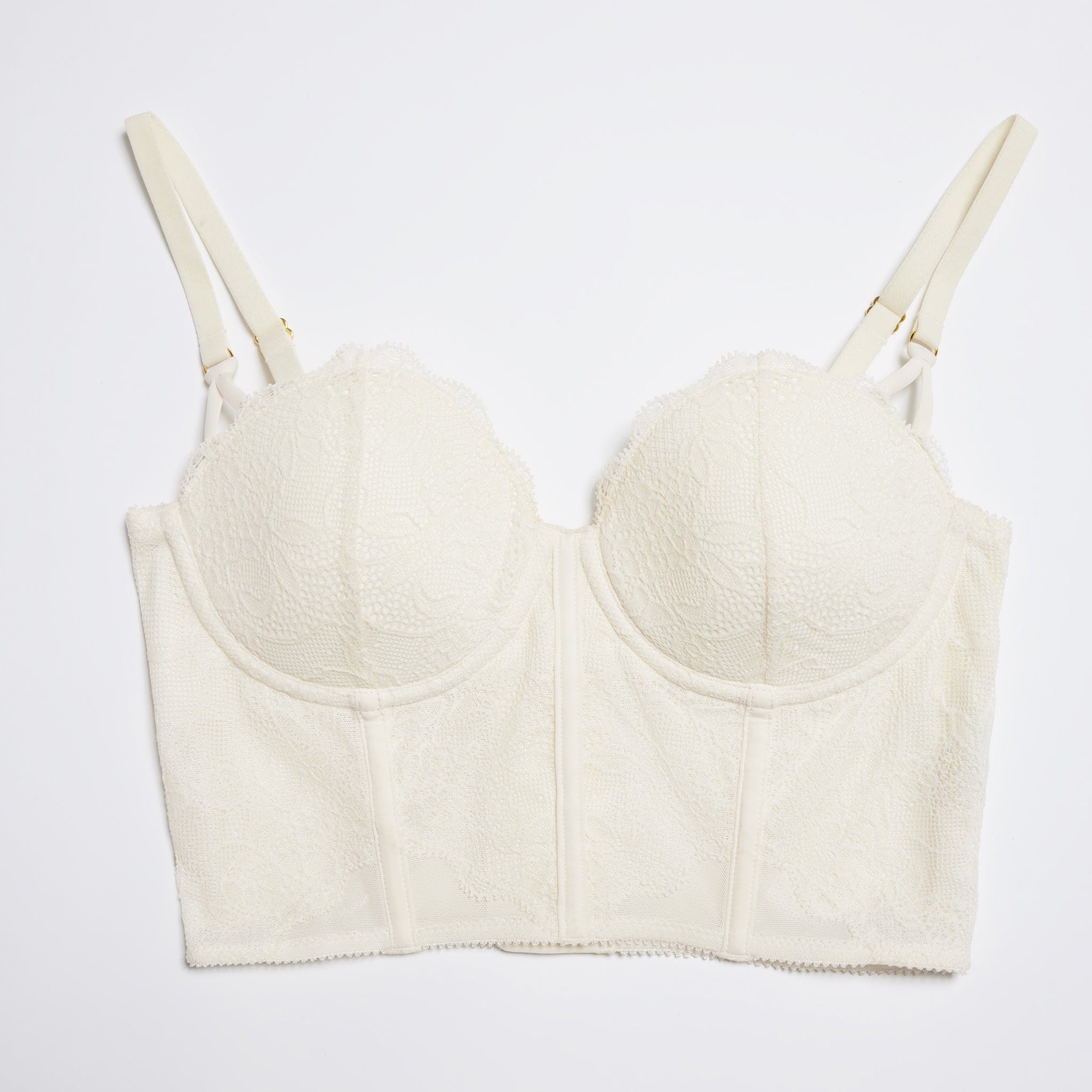 Lace Corset Top Ecru - Image 7