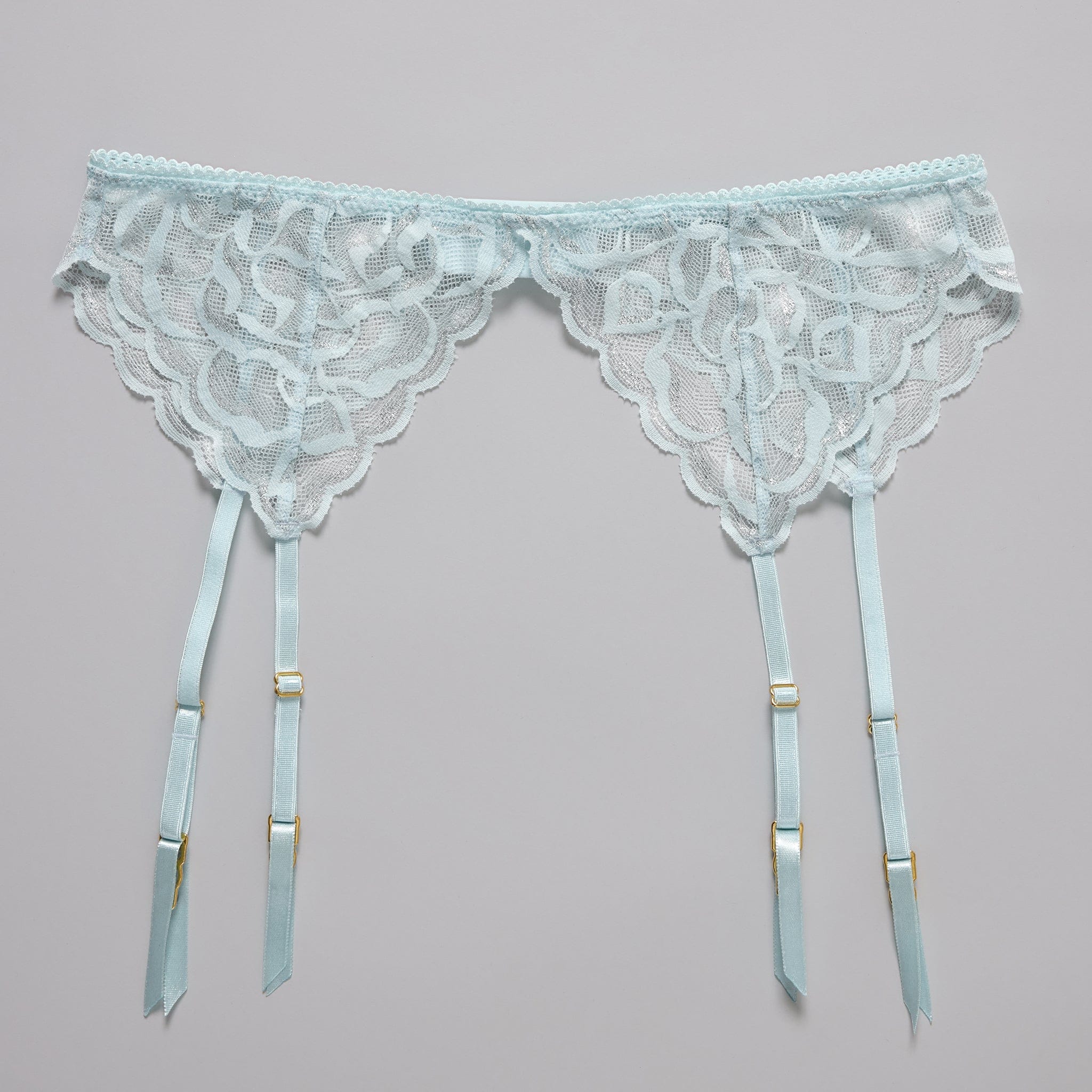 Lace Garter Metallic Crystal - Image 8