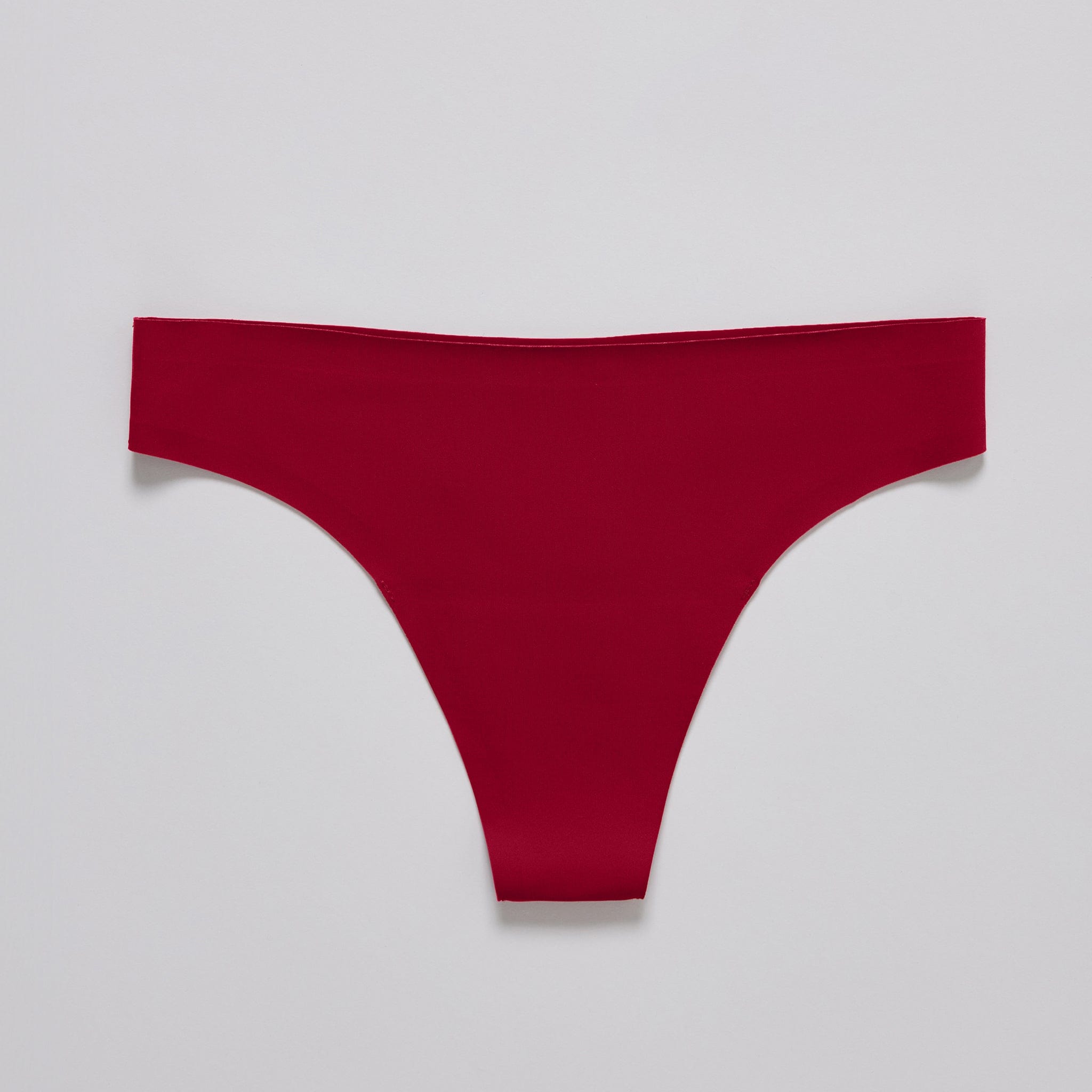 Simply Smooth No Show Thong Scarlet - Image 4