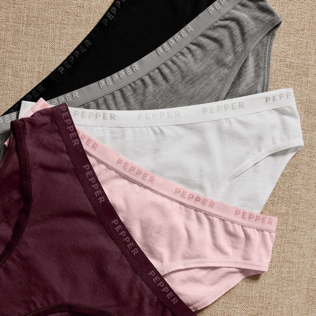 Supima® Cotton Bikini Black - Image 4