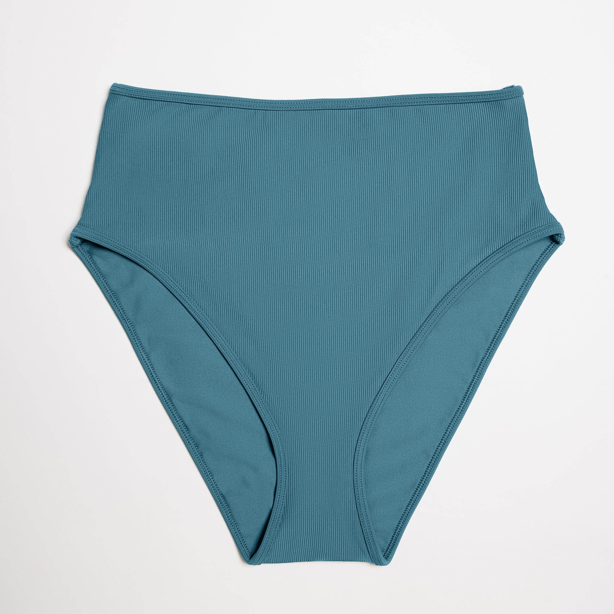 High Waisted Bikini Bottom Ribbed Isle - Image 5