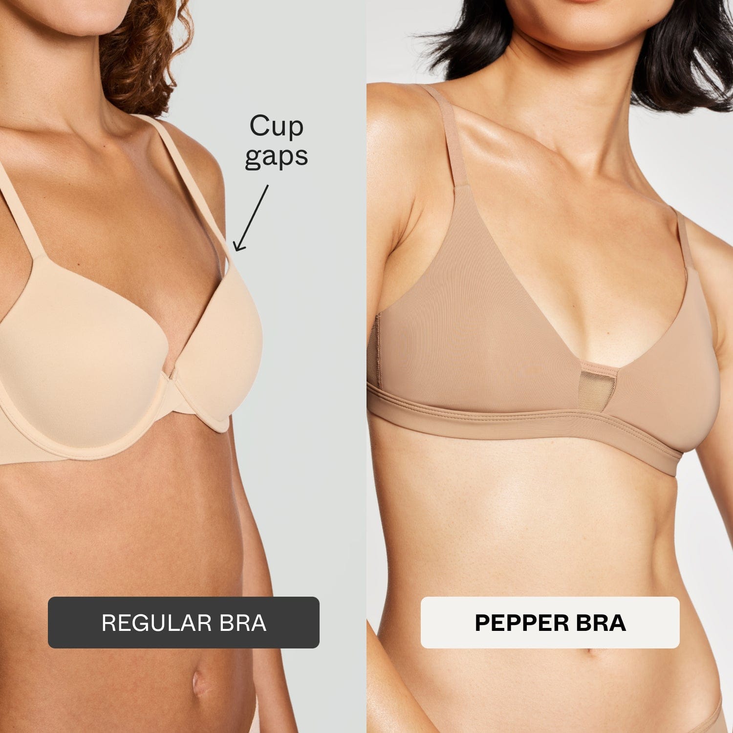 Limitless Wirefree Scoop Bra Espresso - Image 3