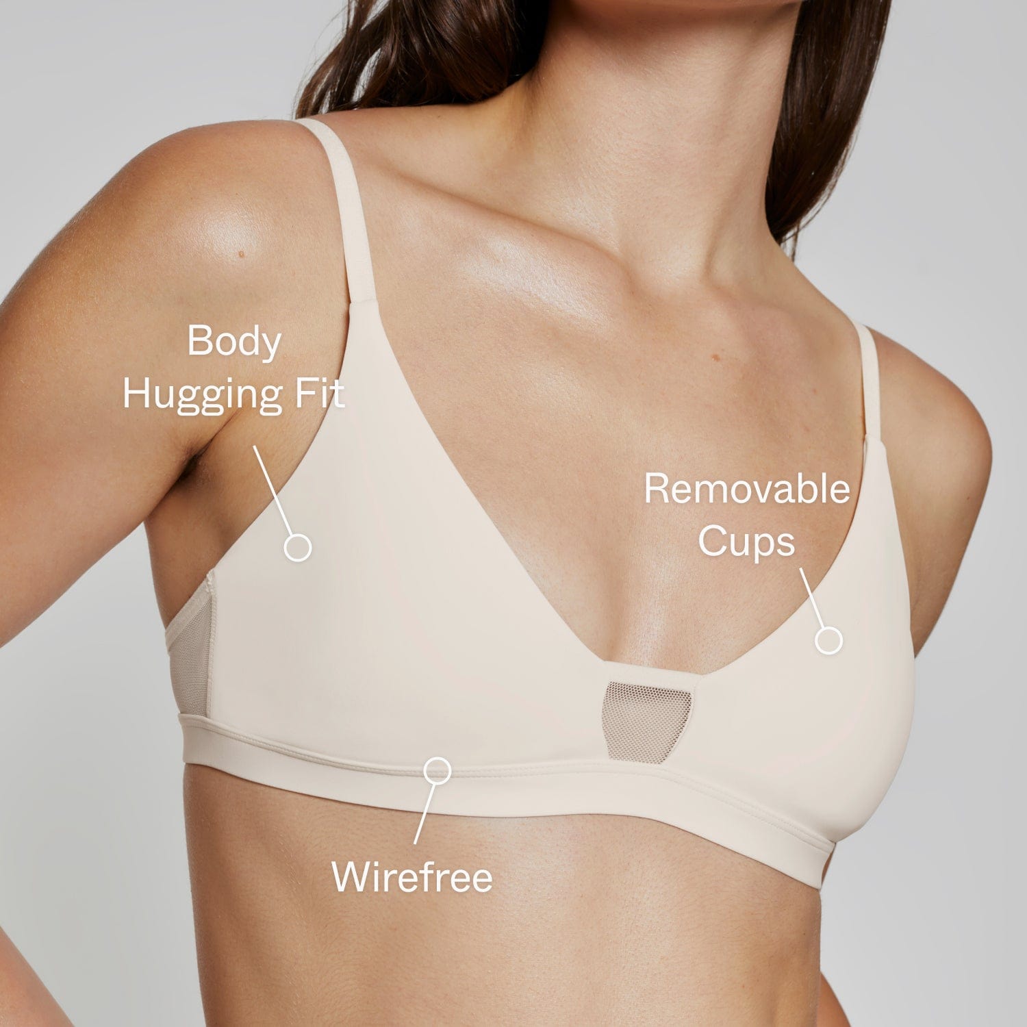 Limitless Wirefree Scoop Bra Scarlet - Image 2