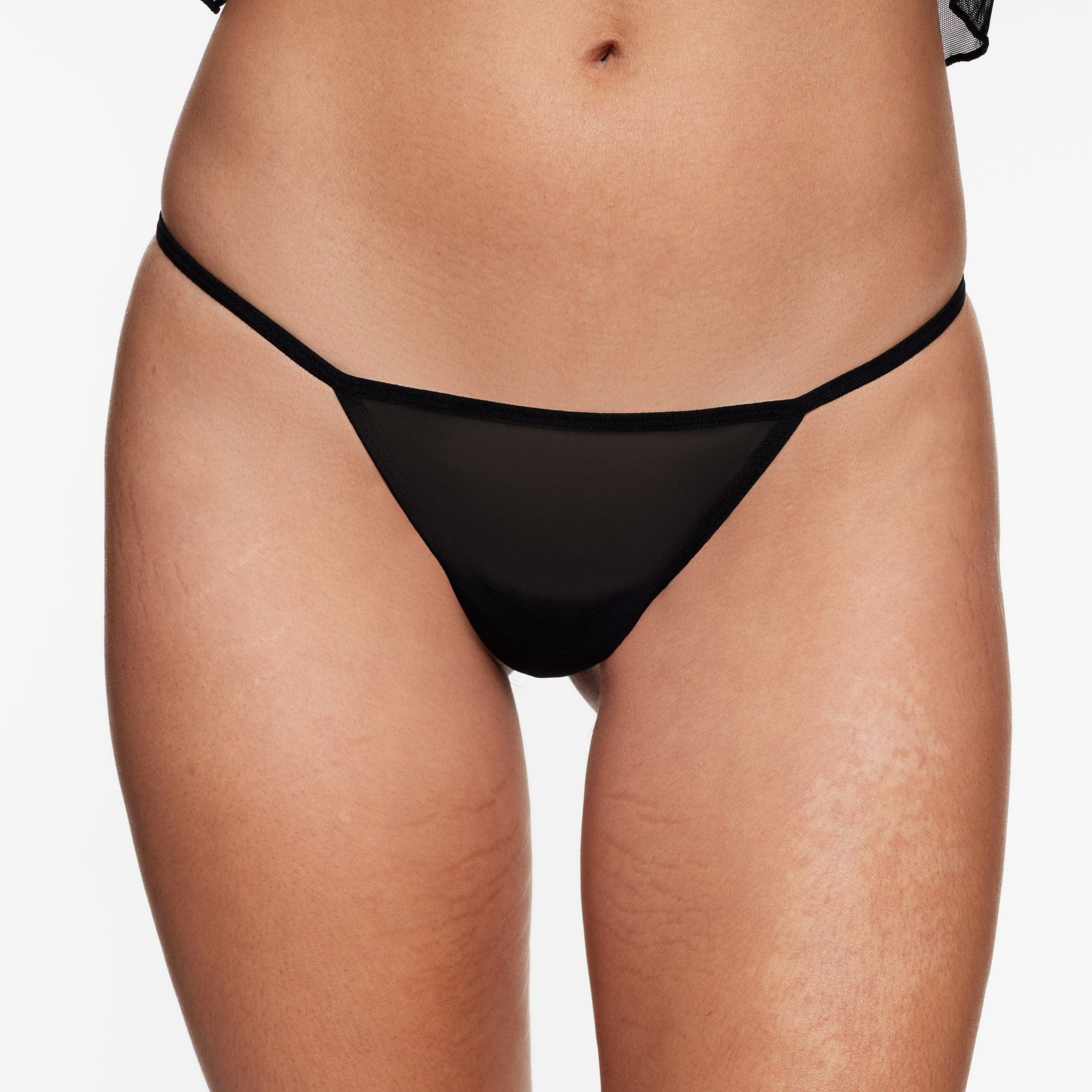 Lace Lift Up Babydoll Set Black - Image 4