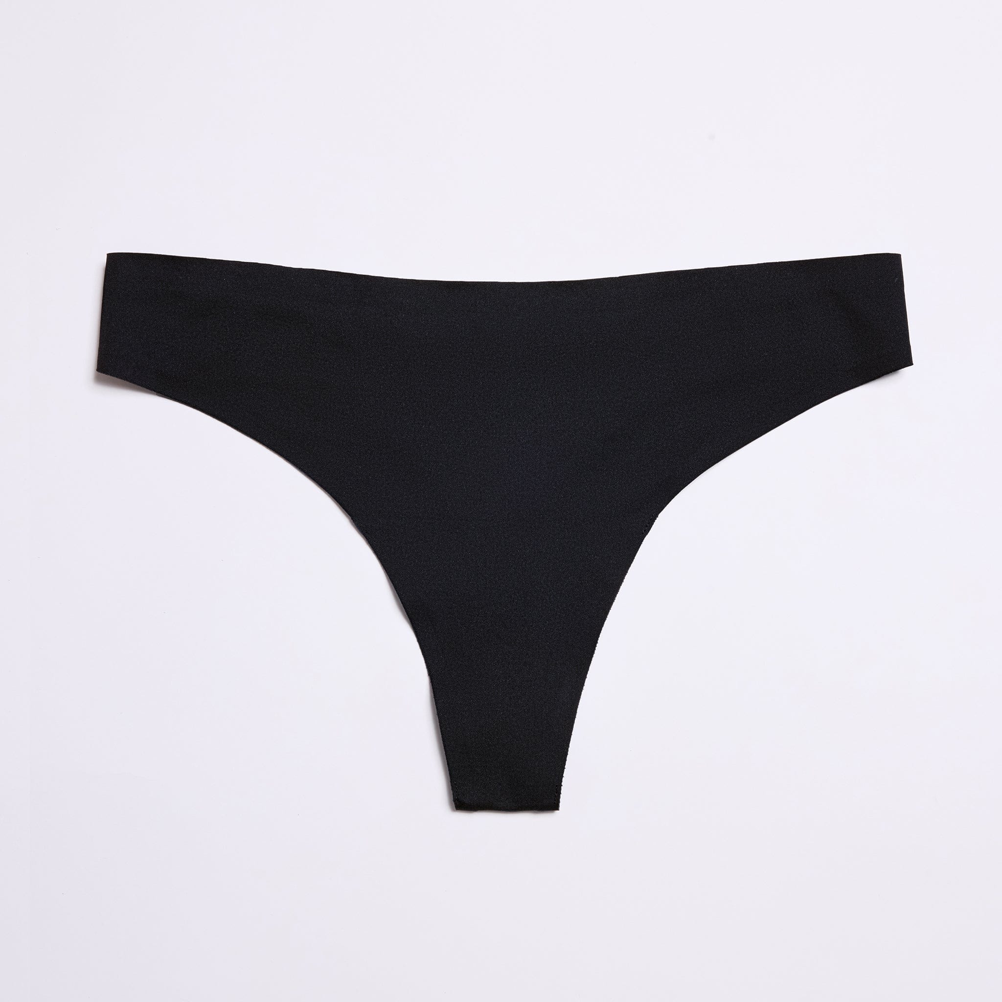 Simply Smooth No Show Thong Black - Image 6