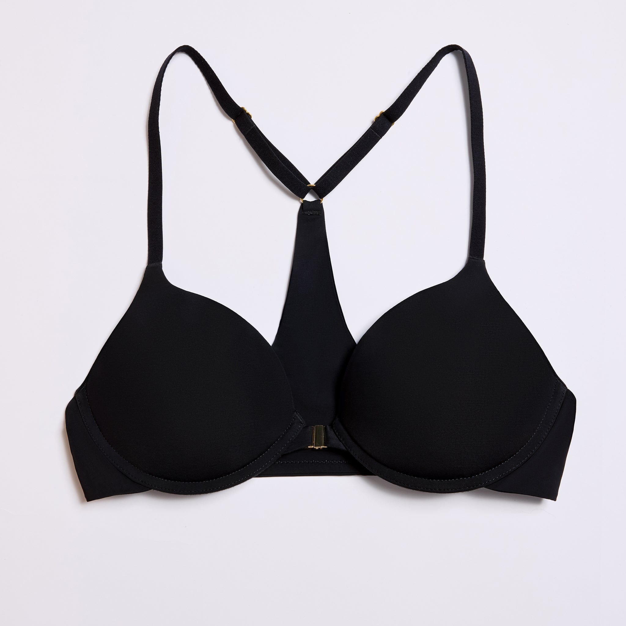 Racerback Lift Up Bra Black - Image 14